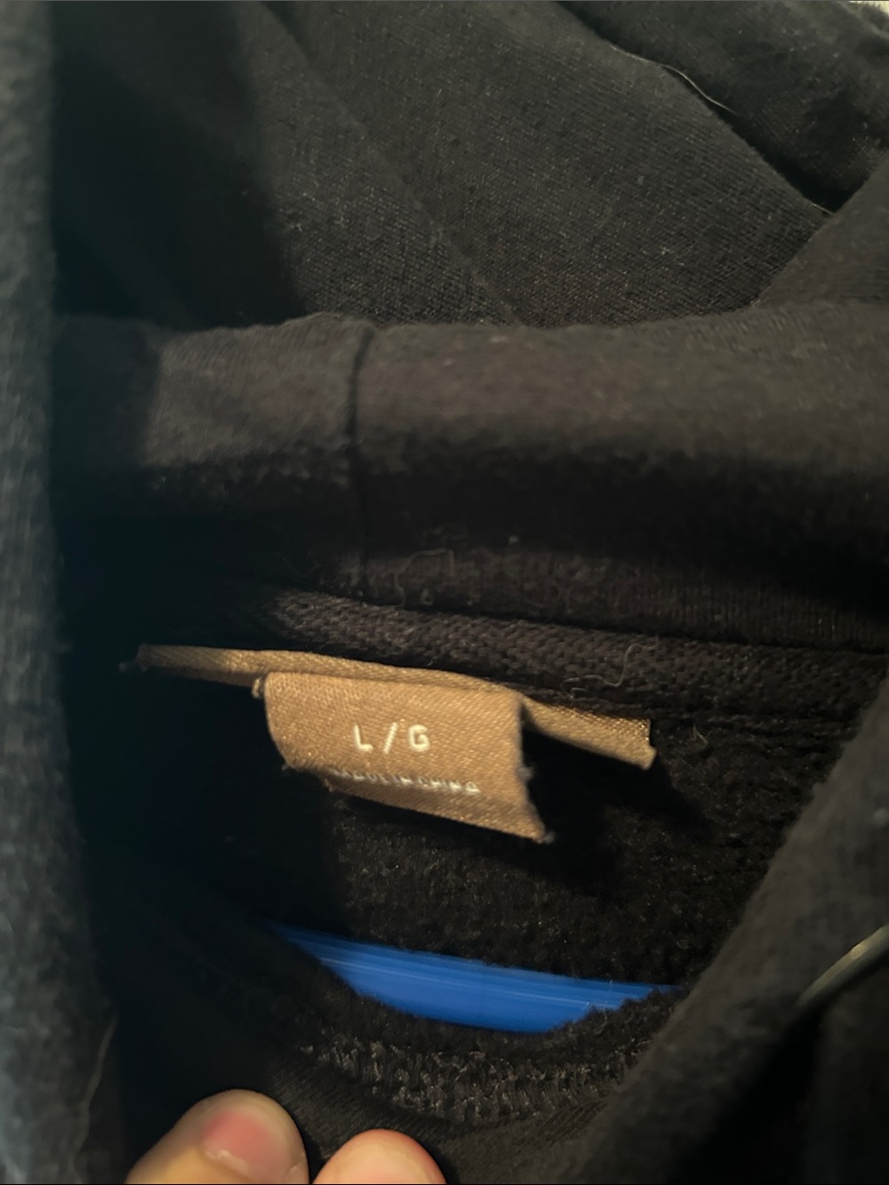 Ariat Black Hoodie with Neon Green Logo Embroidery - Picture 2 of 2